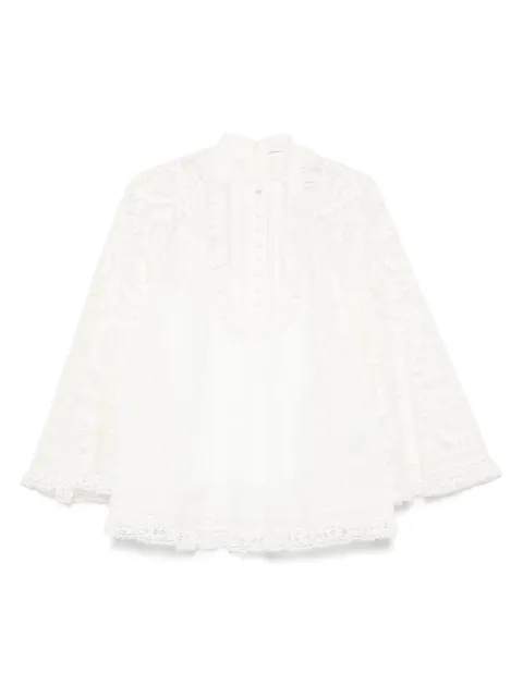 ZIMMERMANN Ascension blouse Neutrals 3421TSS253