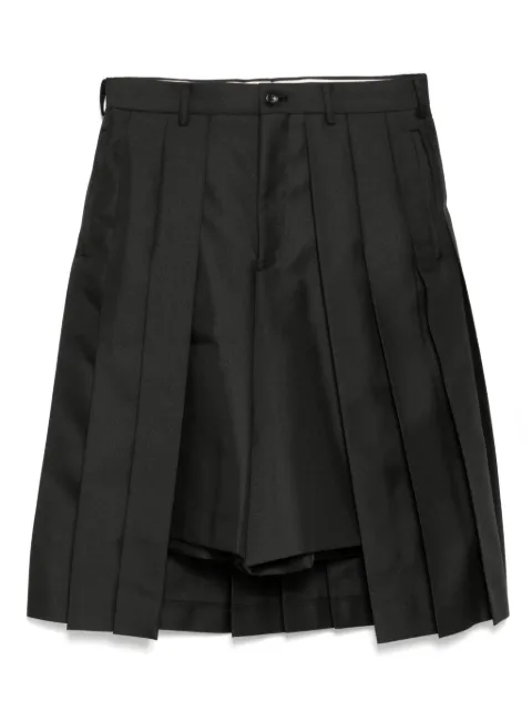 Comme des Garçons Homme Plus pleated shorts Black POP040051