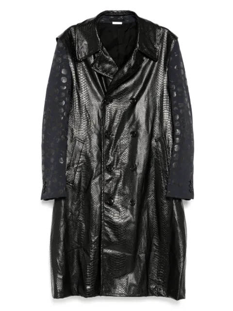 Comme des Garçons Homme Plus leather coat Black POJ025051