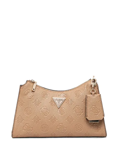 GUESS USA monogram-debossed shoulder bag Neutrals HWPG9349180