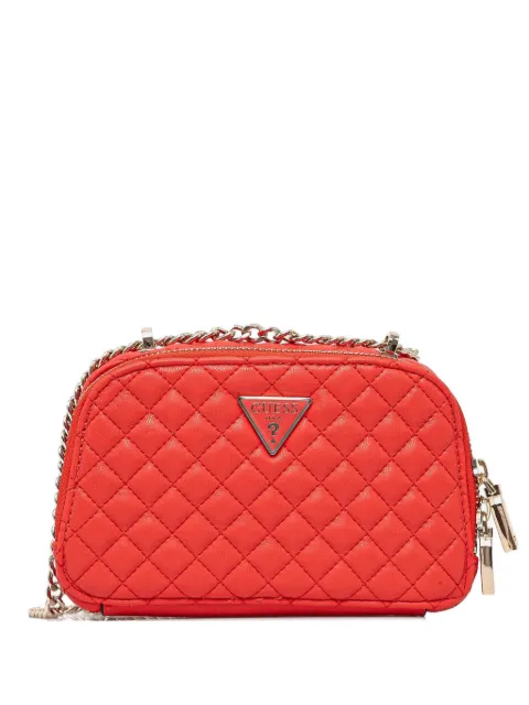 GUESS USA Rianee quilted cross body bag Red HWEQG954174
