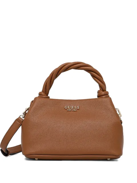 GUESS USA logo-lettering tote bag Brown HWNG8476110