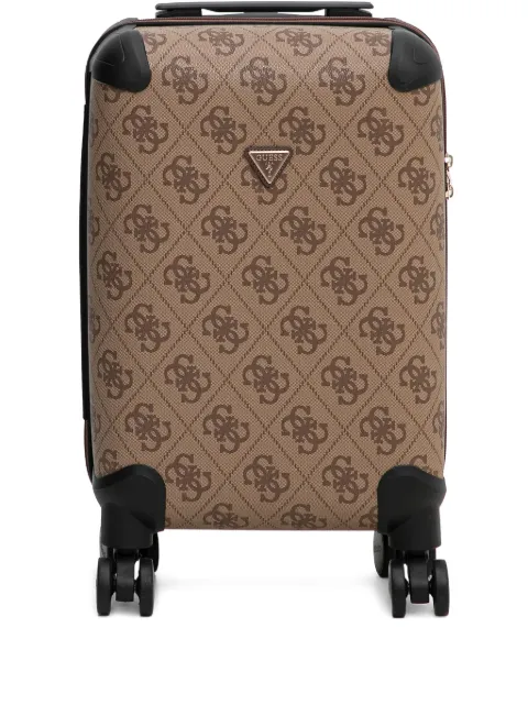 GUESS USA Berta 4G logo luggage Brown TWOB8688983