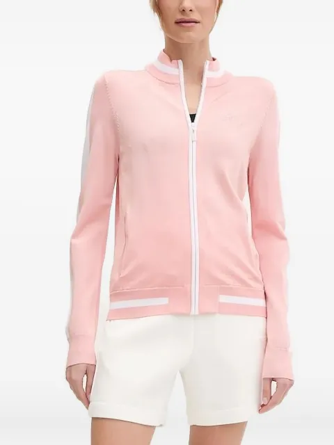 GUESS USA panelled zip-up cardigan Pink V5GQ01Z3D60