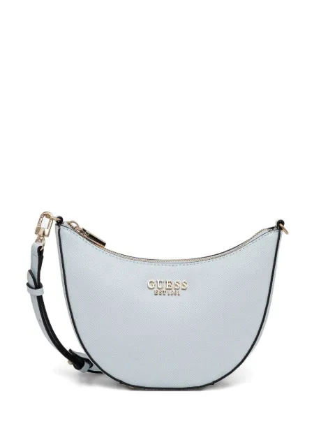 GUESS USA logo-lettering shoulder bag Blue HWZG9643720