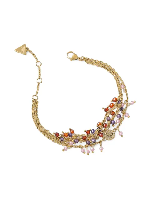 GUESS USA beaded chain bracelet Gold JUBB05154JW