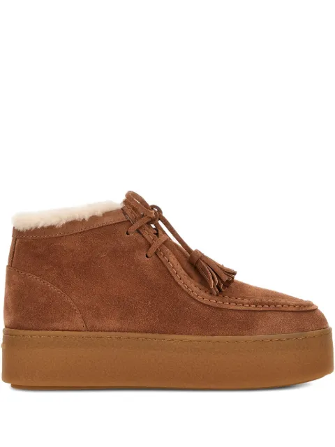 Hogan suede ankle boots Brown HXW6980FT70BTM