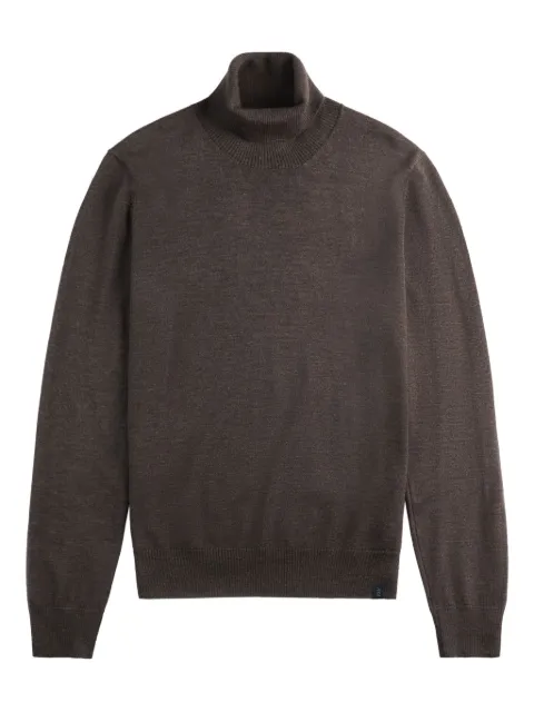 Fay turtleneck top Brown NMMC1512440CQT