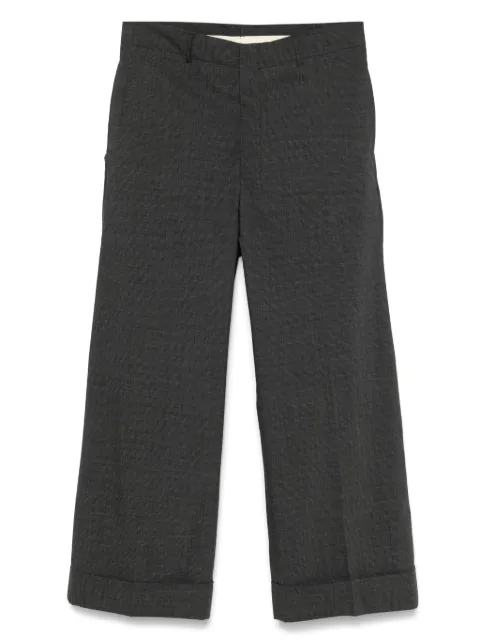 Random Identities wool-blend trousers Grey RAN05P0231