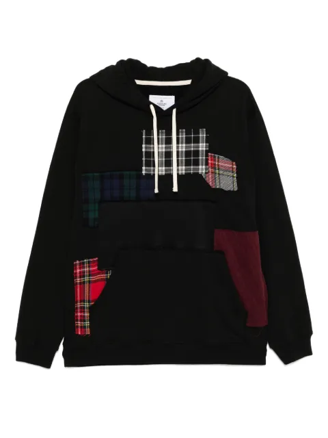 Junya Watanabe MAN patchwork hoodie Black WOT907100