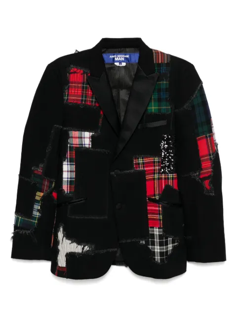 Junya Watanabe MAN patchwork blazer Black WOJ007051