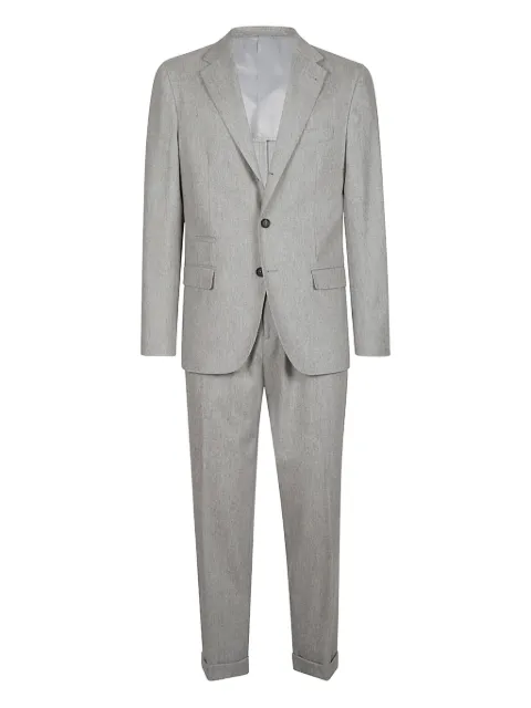 Eleventy buttoned suit Grey J70ABUJ01TES0H027