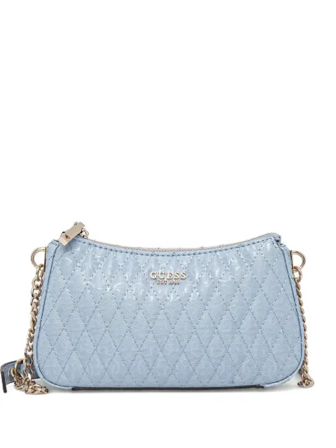GUESS USA Betula quilted cross body bag Blue HWGG9626720