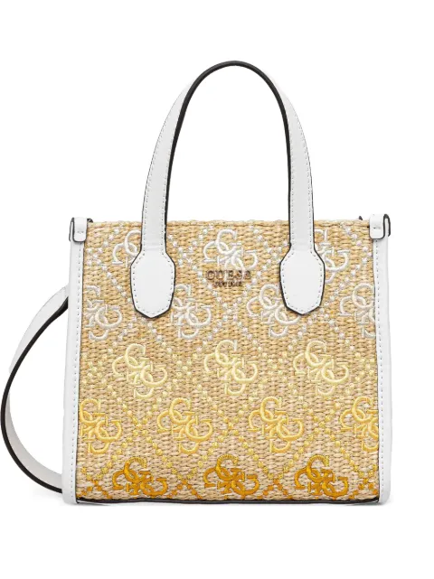 GUESS USA mini Silvana tote bag Neutrals HWSW8665770