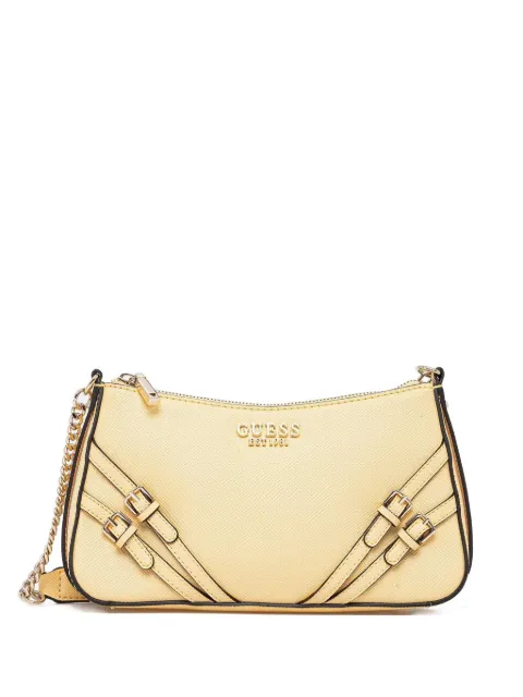 GUESS USA Bramina chain-link shoulder bag Yellow HWZG9636180
