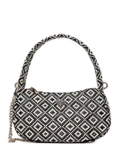 GUESS USA braided crossbody bag Black HWXWR922802