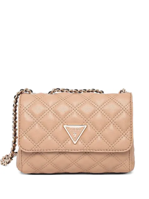 GUESS USA quilted crossbody bag Neutrals HWQG8748740