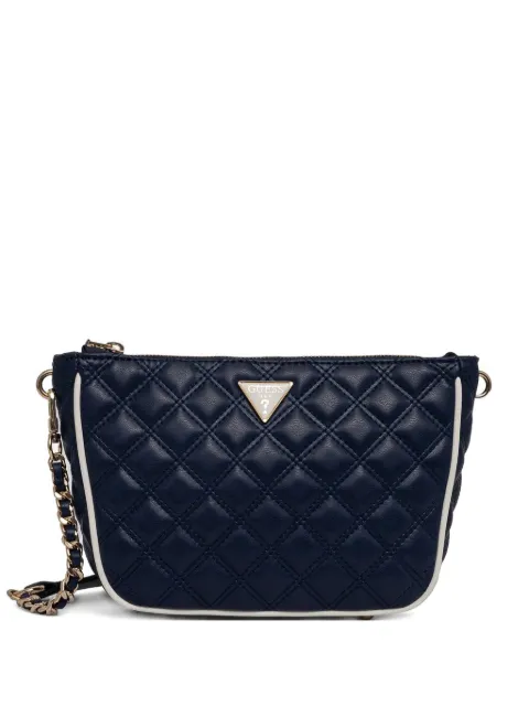GUESS USA Cruise Vibe quilted shoulder bag Blue HWQG9649170