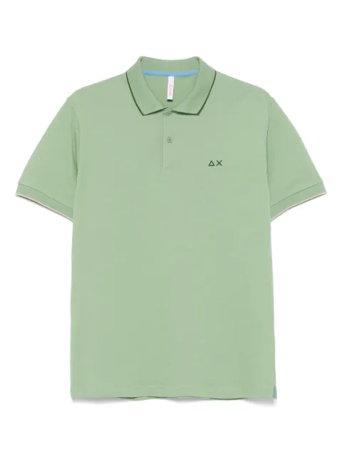 Sun68 cotton polo shirt Green A3511084