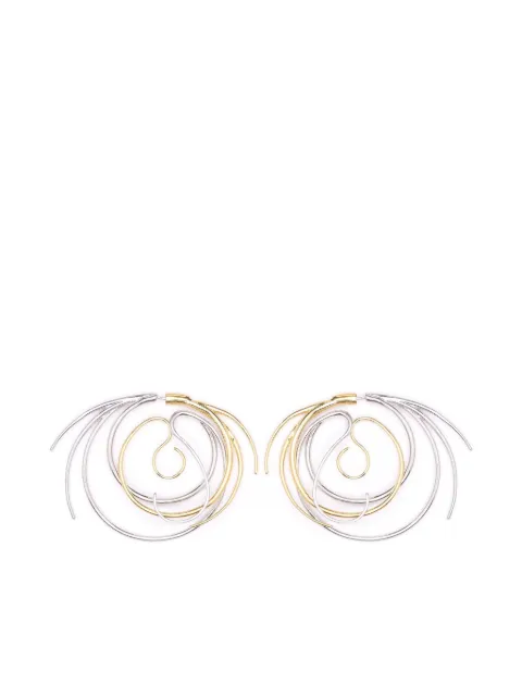 Panconesi Vortice earrings Gold S25EA016