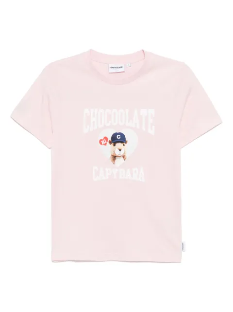 CHOCOOLATE capybara T-shirt Pink TEL1958XU