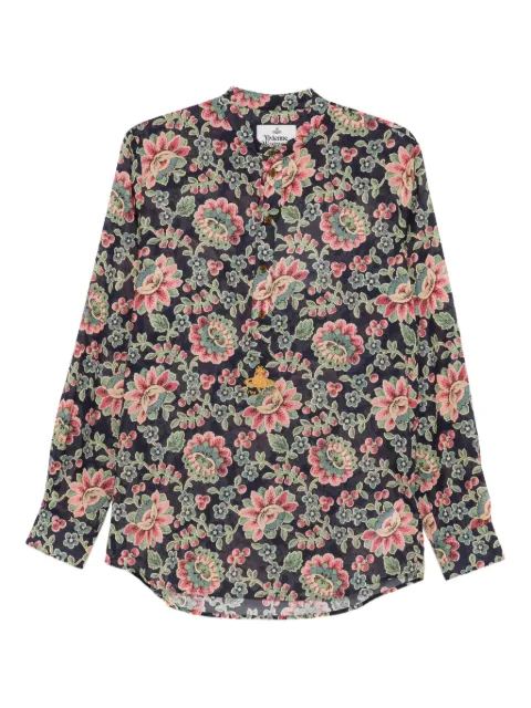 Vivienne Westwood floral-print shirt Blue 2401003XW012M
