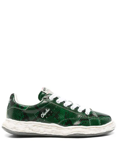Maison MIHARA YASUHIRO Charles sneakers Green A14FW712GREEN