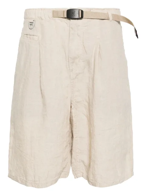 Undercover x nonnative linen shorts Neutrals UC1E4518