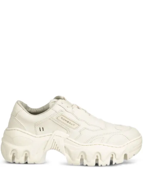 Rombaut chunky-sole lace-up sneakers White W24B002
