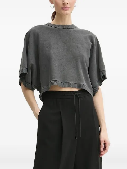 Michael Michael Kors cropped t-shirt Grey MS56160HMS