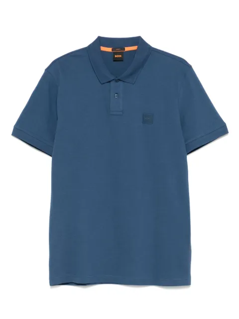 BOSS cotton polo shirt Blue 50507803