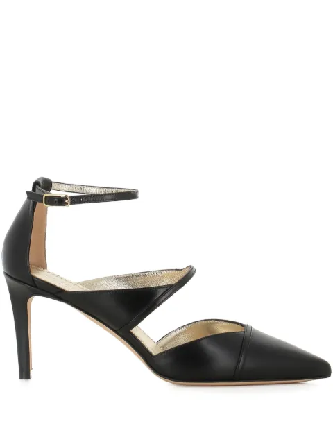 Antonio Barbato Maestri Veneziani cut-out leather pumps Black 463884280