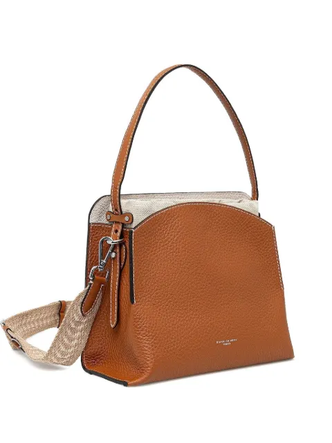 GIANNI CHIARINI curved-top satchel bag Brown BS11236RNGDBLNAETN