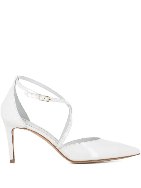 Antonio Barbato Maestri Veneziani pointed-toe leather pumps White 0638