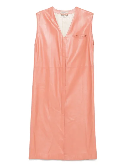 A.N.G.E.L.O. Vintage Cult 2000s leather dress Pink AN900RB