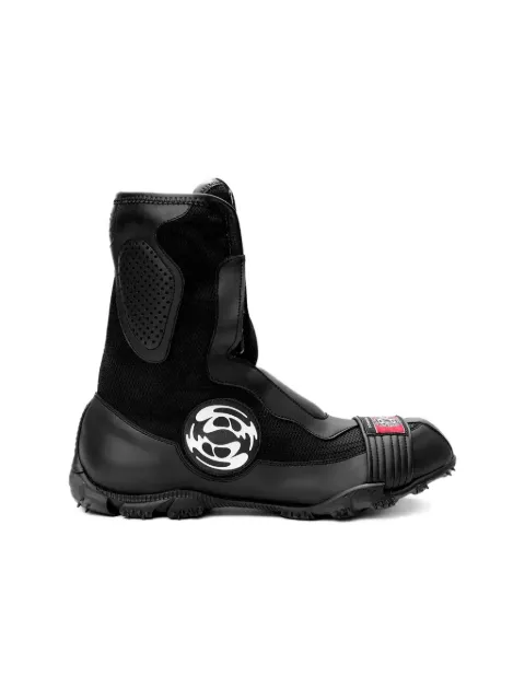 Rombaut Low Tide mesh-panelled combat boots Black S25T001
