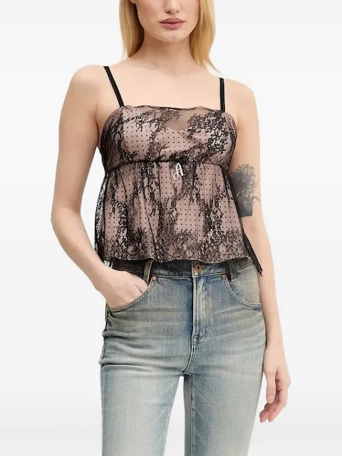 Aniye By chantilly-lace camisole top Black 185657
