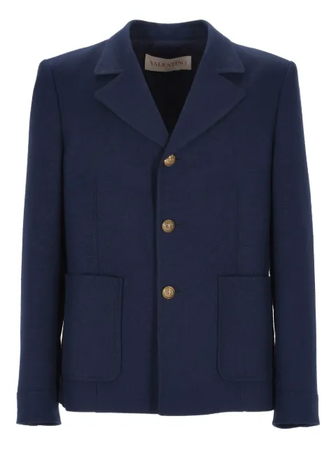 Valentino Garavani button-down blazer Blue VCEH75ASY