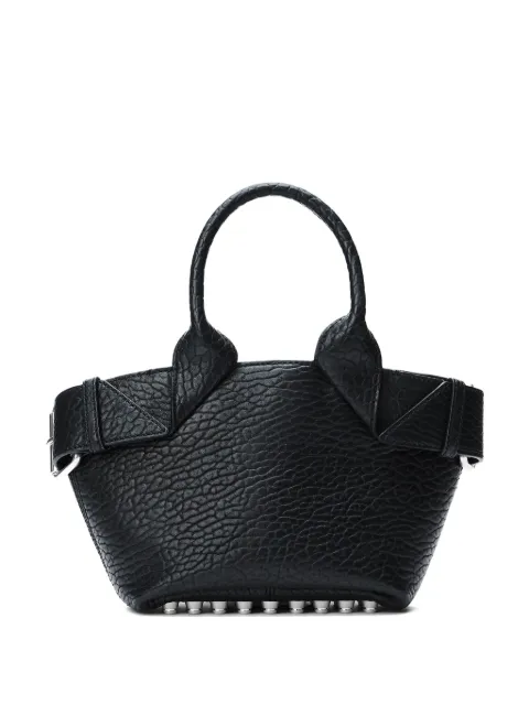 Alexander Wang buckle-detail studded tote bag Black 20325T40L001