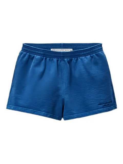 Alexander Wang elastic-waistband mini shorts Blue 1CC3254889495A