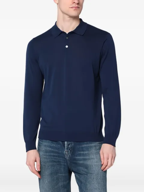 Drumohr cotton polo shirt Blue D0GN214