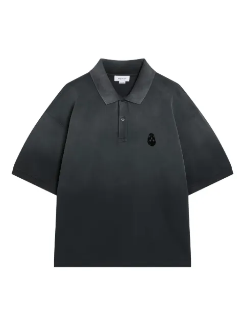 Alexander McQueen cotton polo shirt Black 824867QXACD