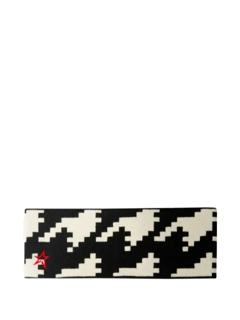Perfect Moment PM houndstooth headband Black U80000161740