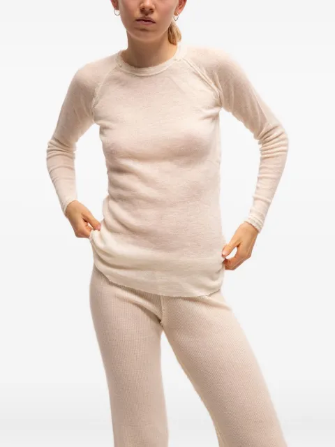 Gudrun & Gudrun Barba long sleeve top Neutrals 13001