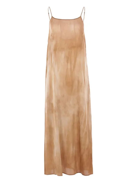 Uma Wang Anaya maxi dress Neutrals UW5082