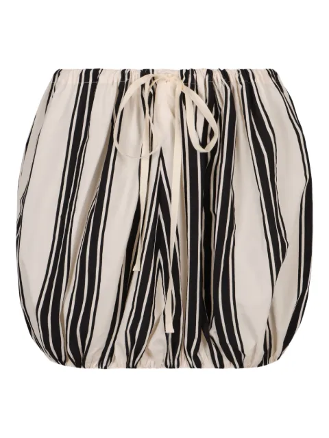 Philosophy Di Lorenzo Serafini striped mini skirt Neutrals 01122122