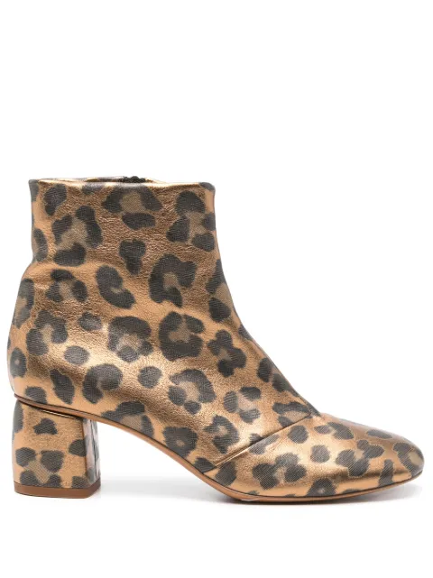 Forte Forte leopard-print ankle boots Brown 14225MYSHOES