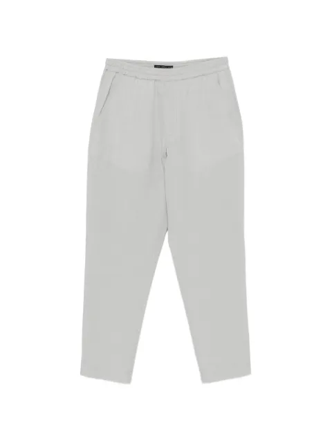Low Brand elasticated-waistband trousers Grey L1PSS256873