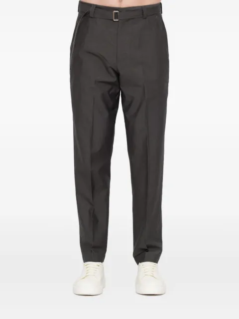 Low Brand belted trousers Grey L1PSS256872