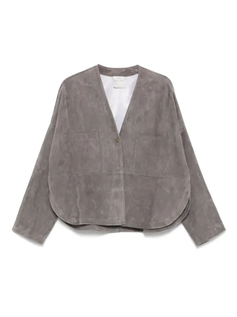Forte Forte suede jacket Grey 14011MYJACKET